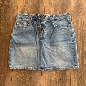 Small Forever 21 Jean Skirt